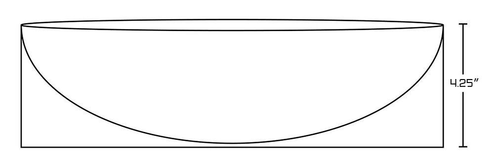 19.5-in. W Above Counter White Bathroom Vessel Sink Set For 3H8-in. Center Faucet AI-26583