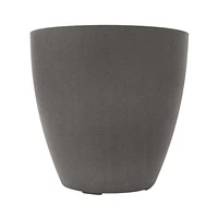 24" Madison Jardinière, Anthracite 14" Round Ronde, 25.6L