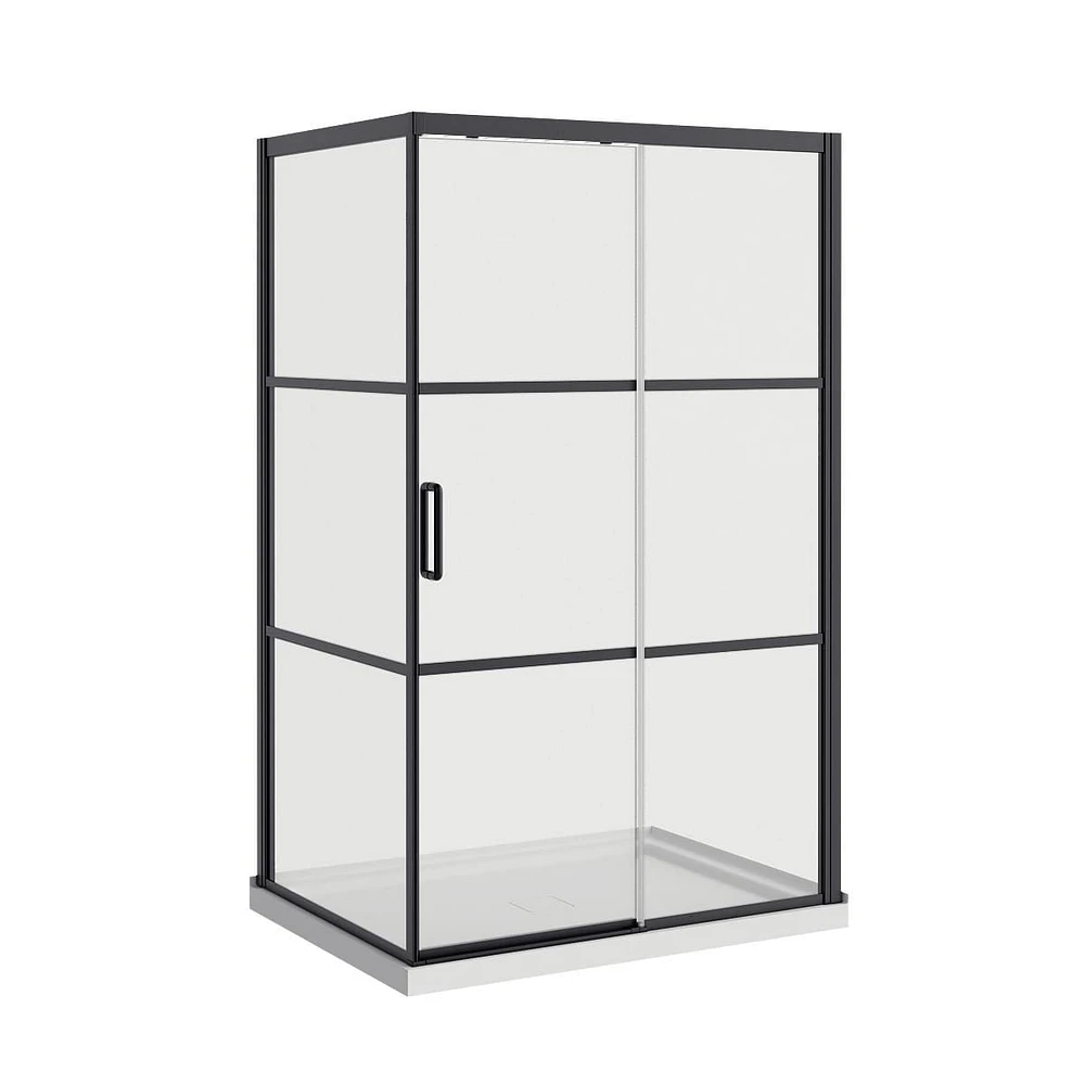 A&E Bath and Shower KATHEY-60-BLK