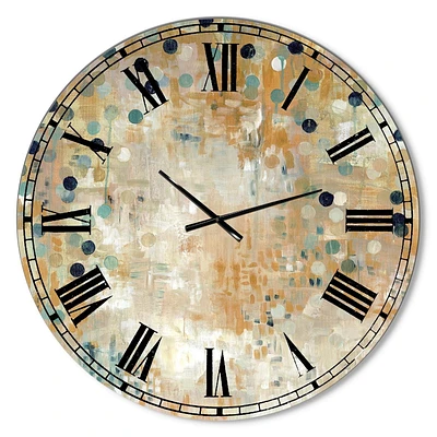 Designart 'I'll Take It Under Consideration 2' Large Modern Wall Clock