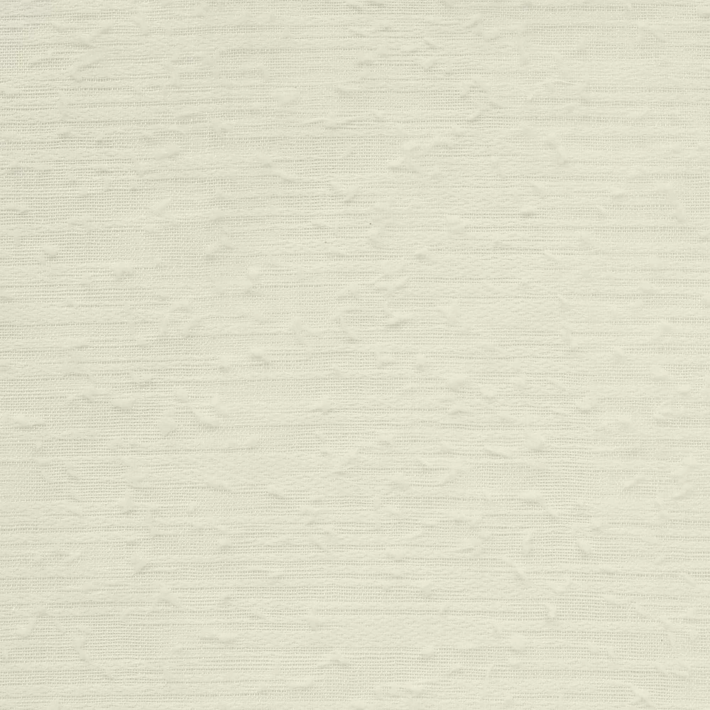 Loft Living Banan Transparent panneau de rideau à œillets 52 x 108 in Blanc cassé