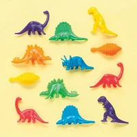 Bonbonnières en plastique pour dinosaures, couleurs assorties, 12 pièces 2 pièces de chaque couleur