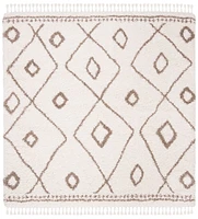 Safavieh Moroccan Fringe Barclay Tapis Géométrique Shag
