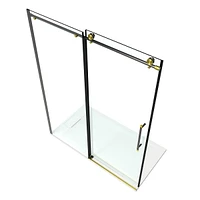 A&E Bath and  Shower KATHEY-60-BLK