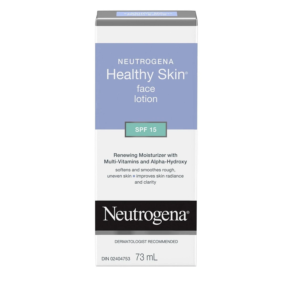 Lotion pour le visage HEALTHY SKIN® FPS 15 de NEUTROGENA®