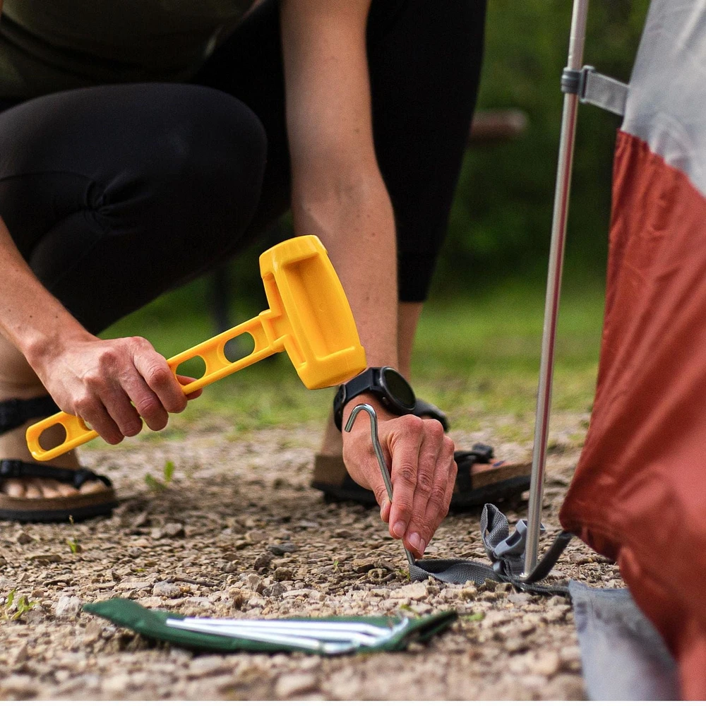 Steel Tent Pegs - 7 in., Durable and rust-resistant