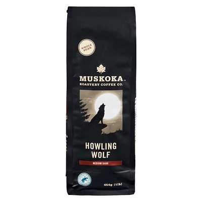 Grains de café entier Howling Wolf de Muskoka Roastery