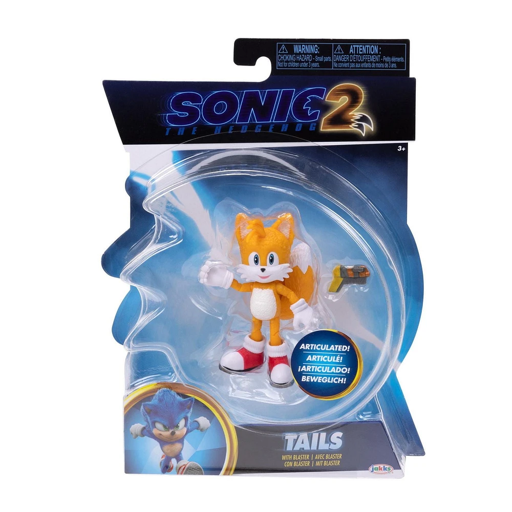Sonic the Hedgehog 2 4-inch scale Tails figure