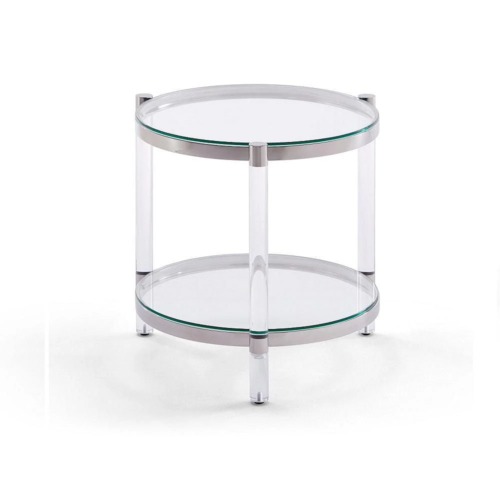 Home Gear Table d'appoint en argent