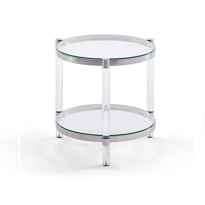 Home Gear Table d'appoint en argent