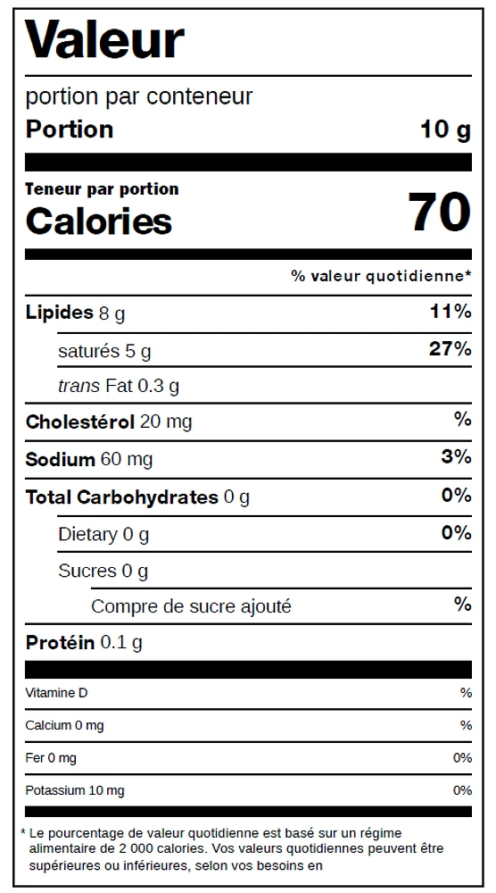 Lactantia Lactose Free Salted Butter, 454g