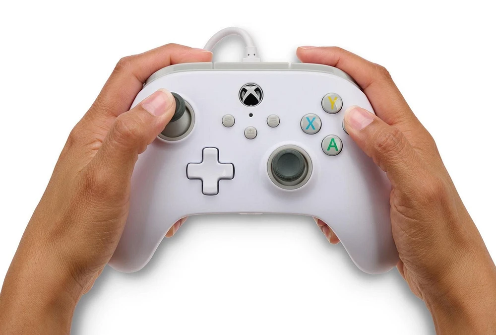 PowerA Wired Controller for Xbox Series X|S - White, Xbox