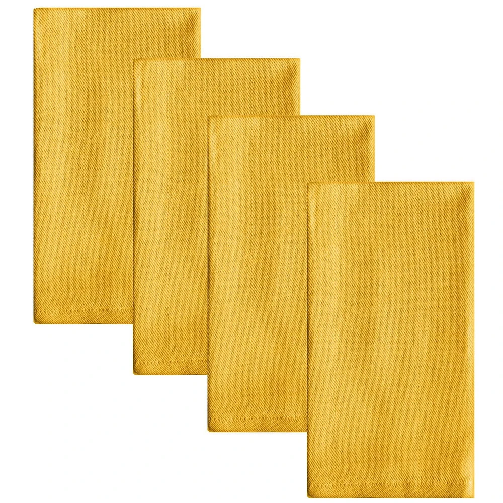 Casual Classic Set of 4 Cotton Napkin Green