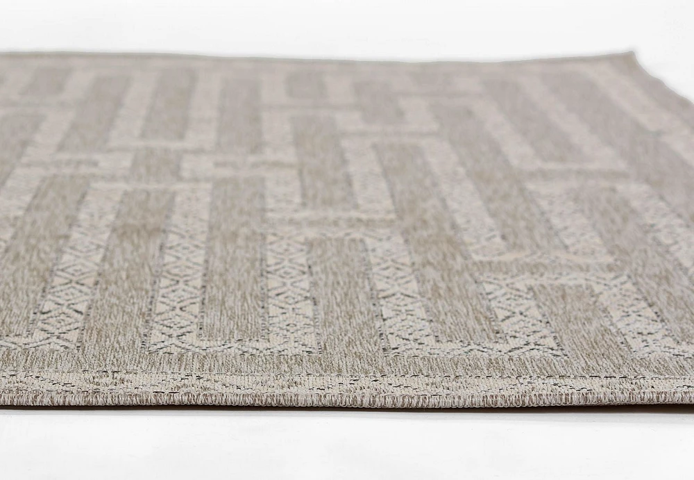 ECARPET Maze 6'6" x 9'0" Transitional Area Rug for Living Room, Bedroom, Dining Room, Entrance, Hallway and More.