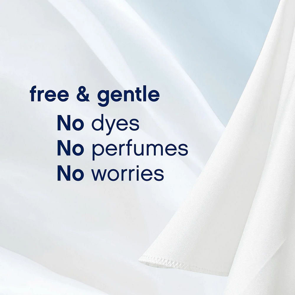 Downy Ultra Free & Gentle Laundry Liquid Fabric Softener (Fabric Conditioner), Hypoallergenic, 3.29L