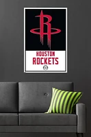 NBA Houston Rockets - Logo 21 Wall Poster, 22.375" x 34"