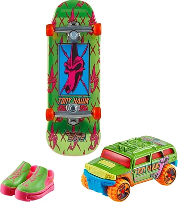 Hot Wheels –Skate –Tony Hawk –Coffret pour collectionneur, 1 planche