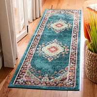 SAFAVIEH Madison Sonam Floral Bordered Area Rug