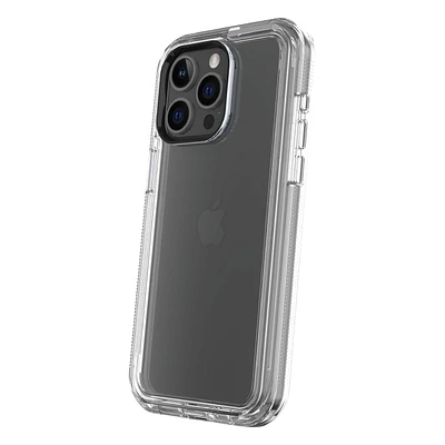 Étui robuste avec enveloppe rigide et pince rotative sur 360˚ pour iPhone 15 Pro de onn. Antimicrobien, protection contre les chutes 6,4 m