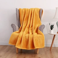 Oversized Plush Throw, Size 50 in. x 70 in.