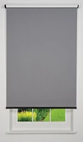 Store à enrouleur occultant sans fil Linen Avenue-Blackout Light Grey