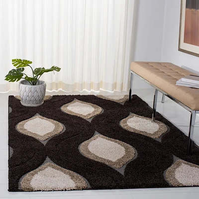 Safavieh  Florida Declan Tapis Géométrique Shag