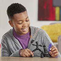 Marvel Avengers Bend and Flex  - Figurine articulée Black Panther de 15 cm flexible, incluant accessoire