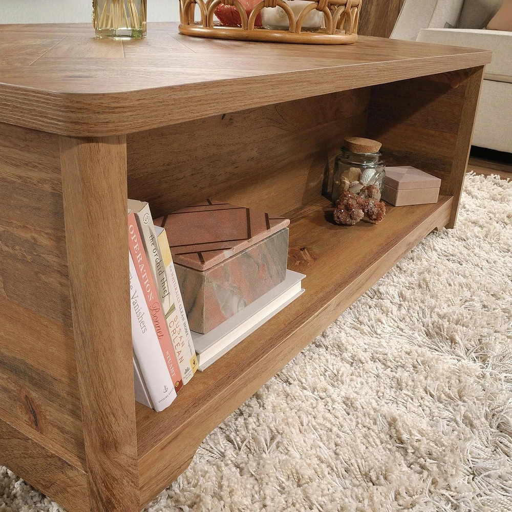 Sauder® Collection Coral Cape Table basse, Finition Sindoori Mango®, 423809