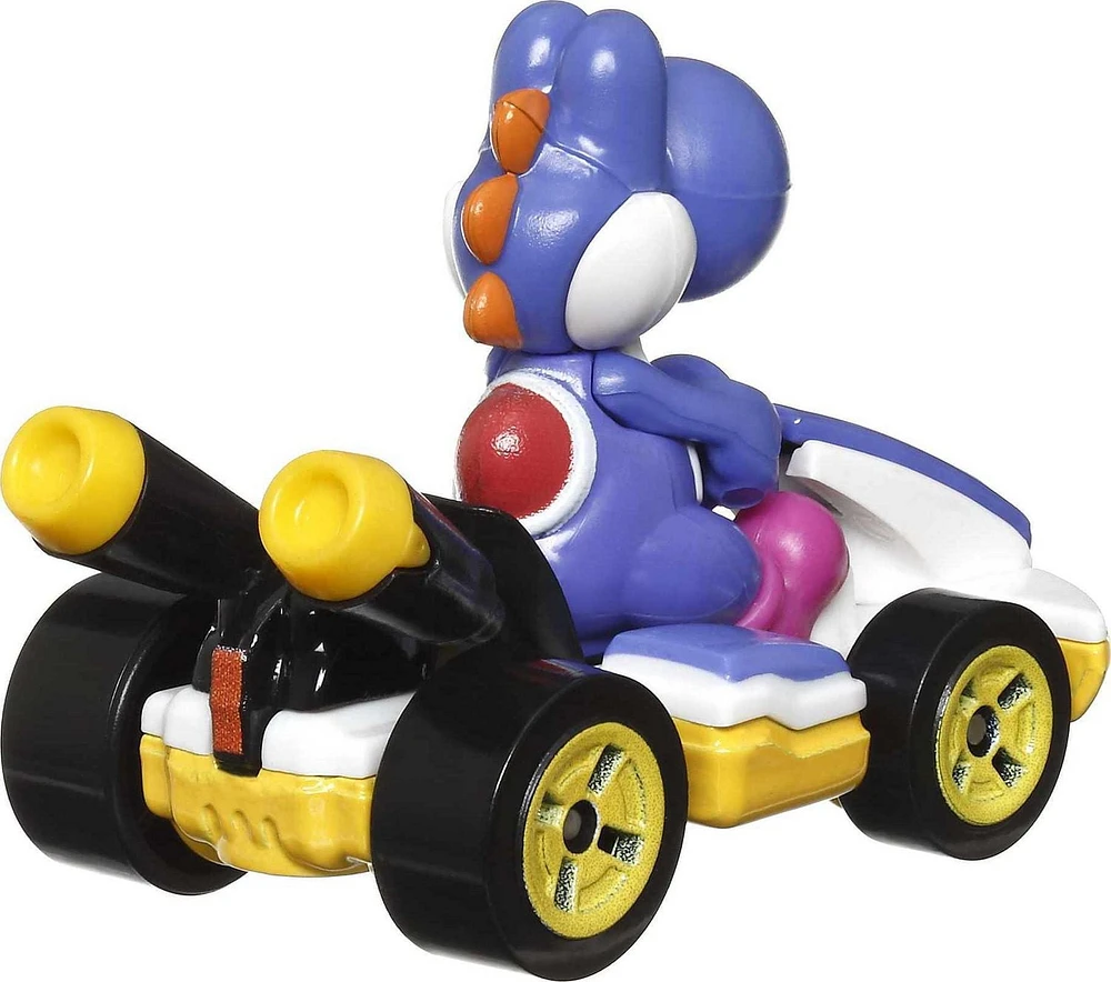 Hot Wheels Yoshi Standard Kart Bleu Foncé