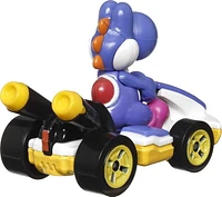Hot Wheels Yoshi Standard Kart Bleu Foncé