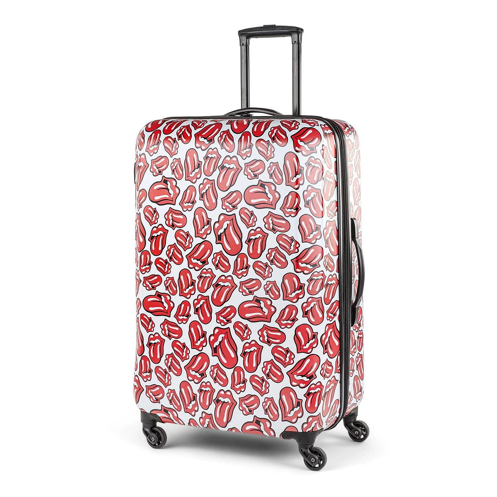 THE ROLLING STONES - COLLECTION SHINE A LIGHT - VALISE 28 POUCE FAIT D'UNE COQUE RIGIDE ABS/PC LÉGÈRE ET RÉSISTANTE