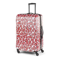 THE ROLLING STONES - COLLECTION SHINE A LIGHT - VALISE 28 POUCE FAIT D'UNE COQUE RIGIDE ABS/PC LÉGÈRE ET RÉSISTANTE