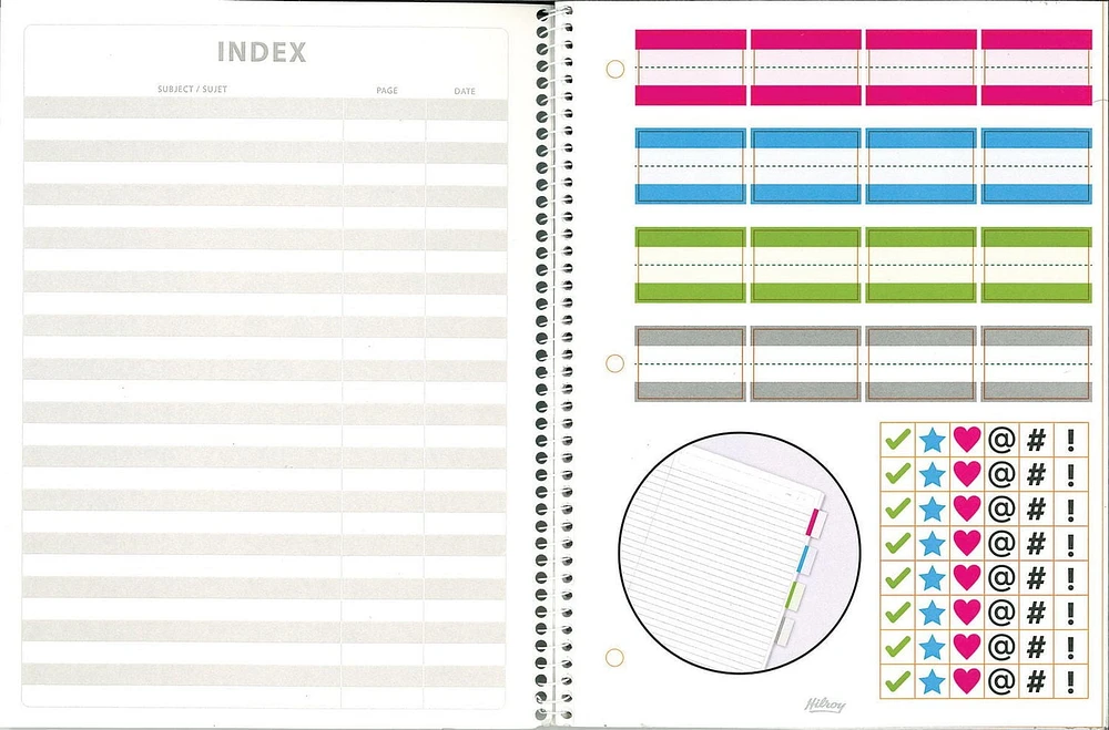 Cahier #Hilroy de 300 pages lignées