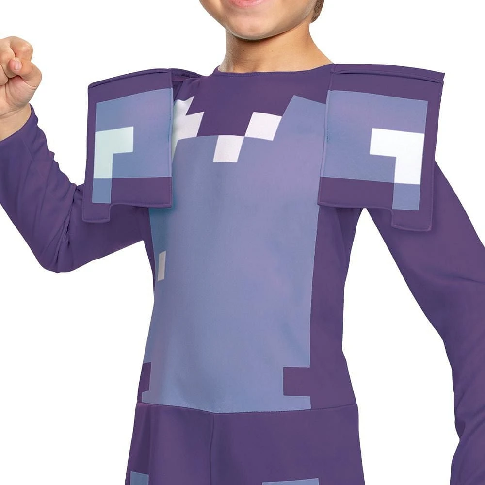 Costume d’armure de diamant enchanté Minecraft de l’enfant