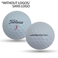 Mulligan - 24 balles de golf récupérées Titleist Prov V1x 2020 5A Pristine, Blanc