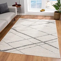 Rug Branch Savannah Collection Modern Geometric Area Rug