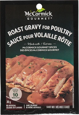 McCormick Gourmet, Premium Quality, Dry Sauce Mix, Roast Poultry Gravy, 30g