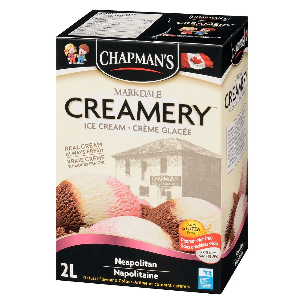 Chapman's Markdale Creamery Neapolitan Ice Cream 2L