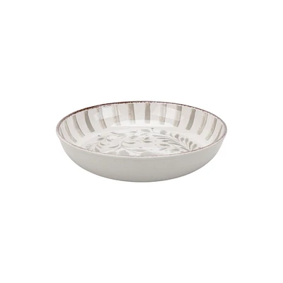 Ensemble de 4 bols à dîner en mélamine et bambou gris Better Homes & Gardens de 8,5 pouces