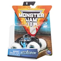 Monster Jam, Official Megalodon 1:64 Scale Die-Cast Vehicle, Training Trucks Series