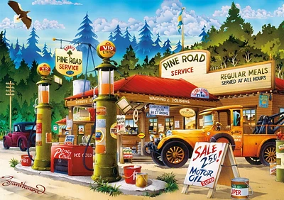 Buffalo Games - Le puzzle Large Pieces - Pine Road Service - en 300 pièces