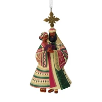 Hallmark Christmas Ornament (Mahogany Nativity)