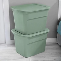 Sterilite Boîte 68L - Vert