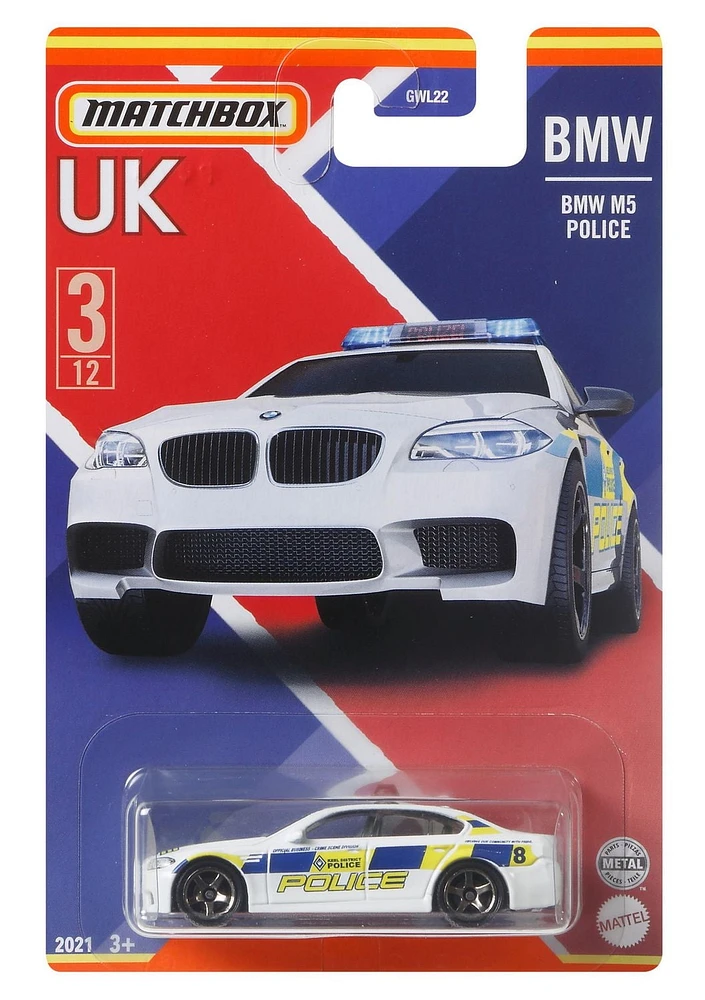MATCHBOX – Assortiment de Véhicules Anglais Âges 3+