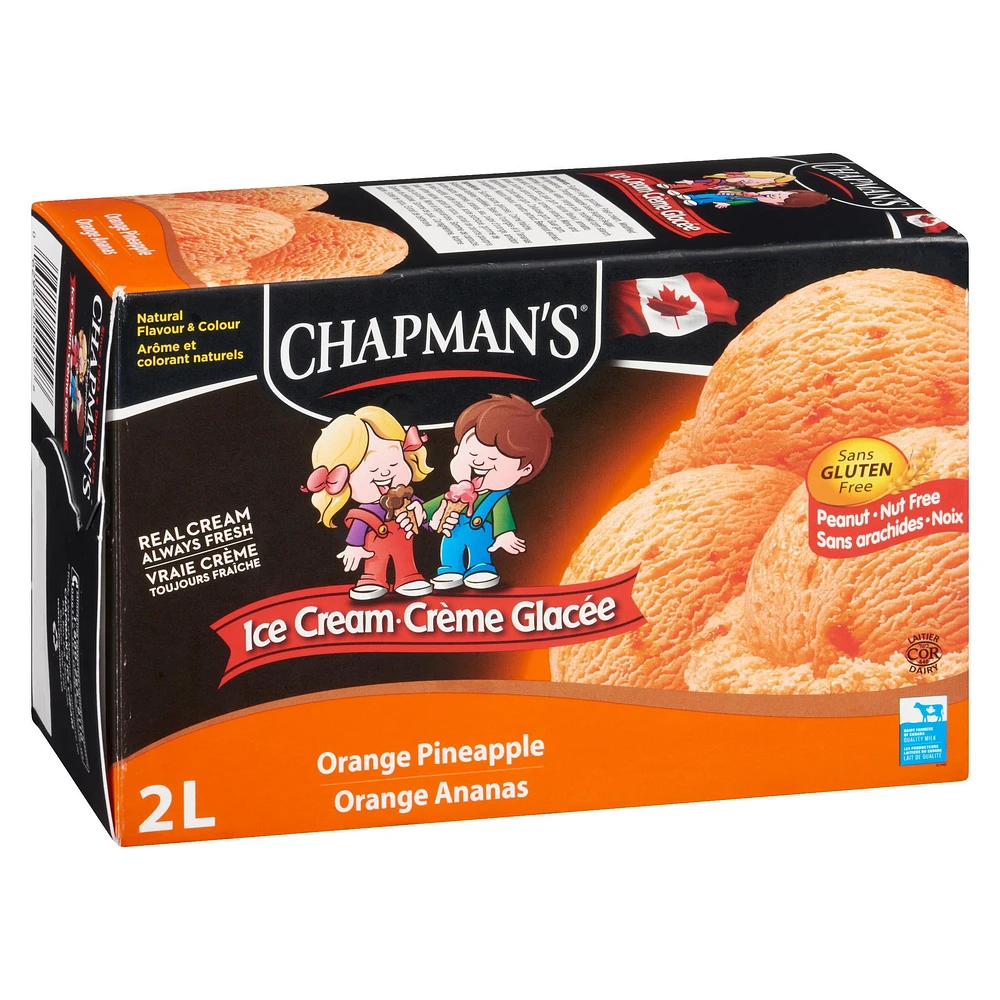Chapman's Markdale Creamery Orange Pineapple Ice Cream