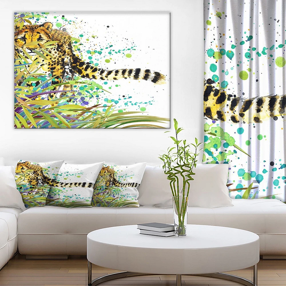 Impression sur toile « The Predator Illustration » Design Art