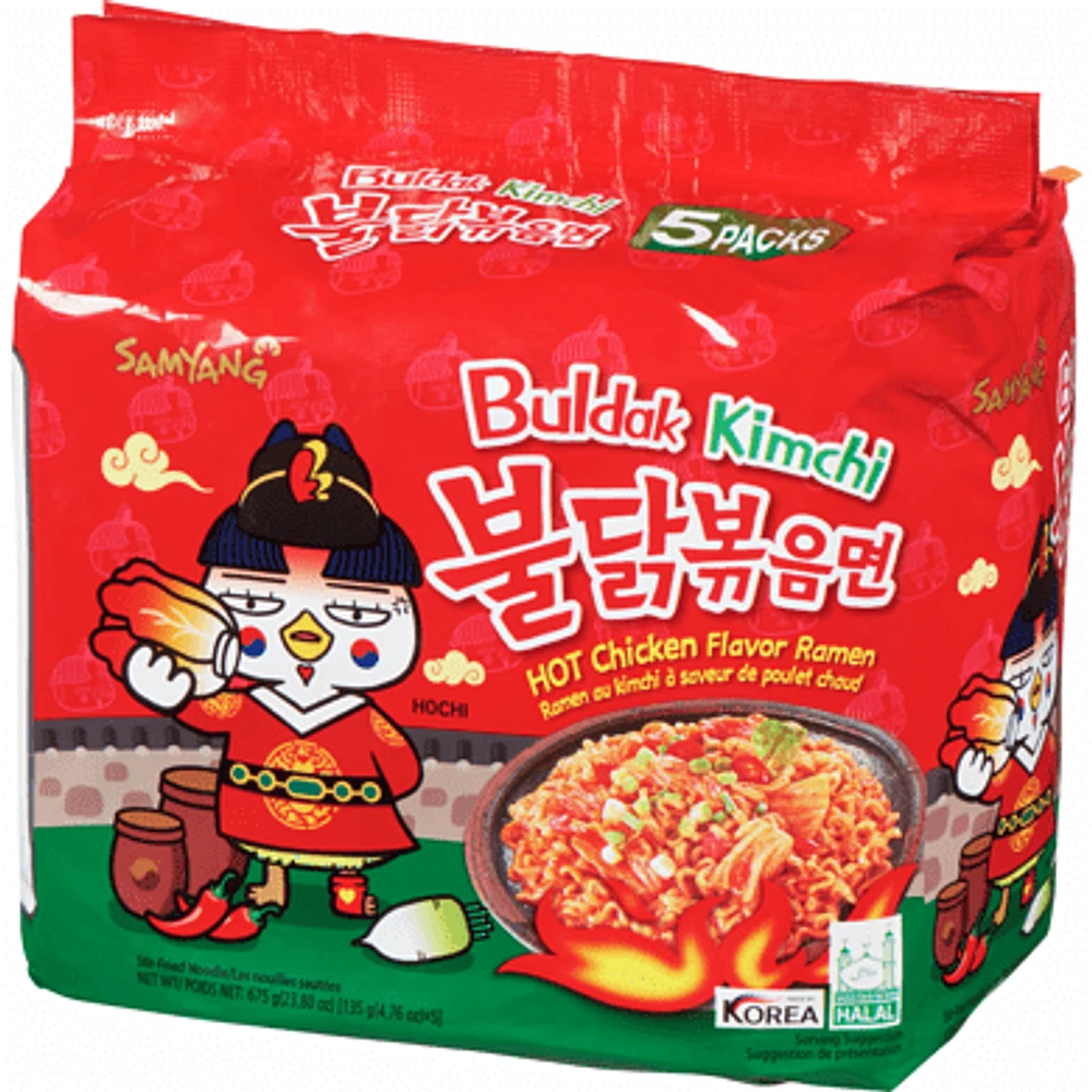 SY HOT CHICKEN FLAVOR RAMEN - KIMCHI