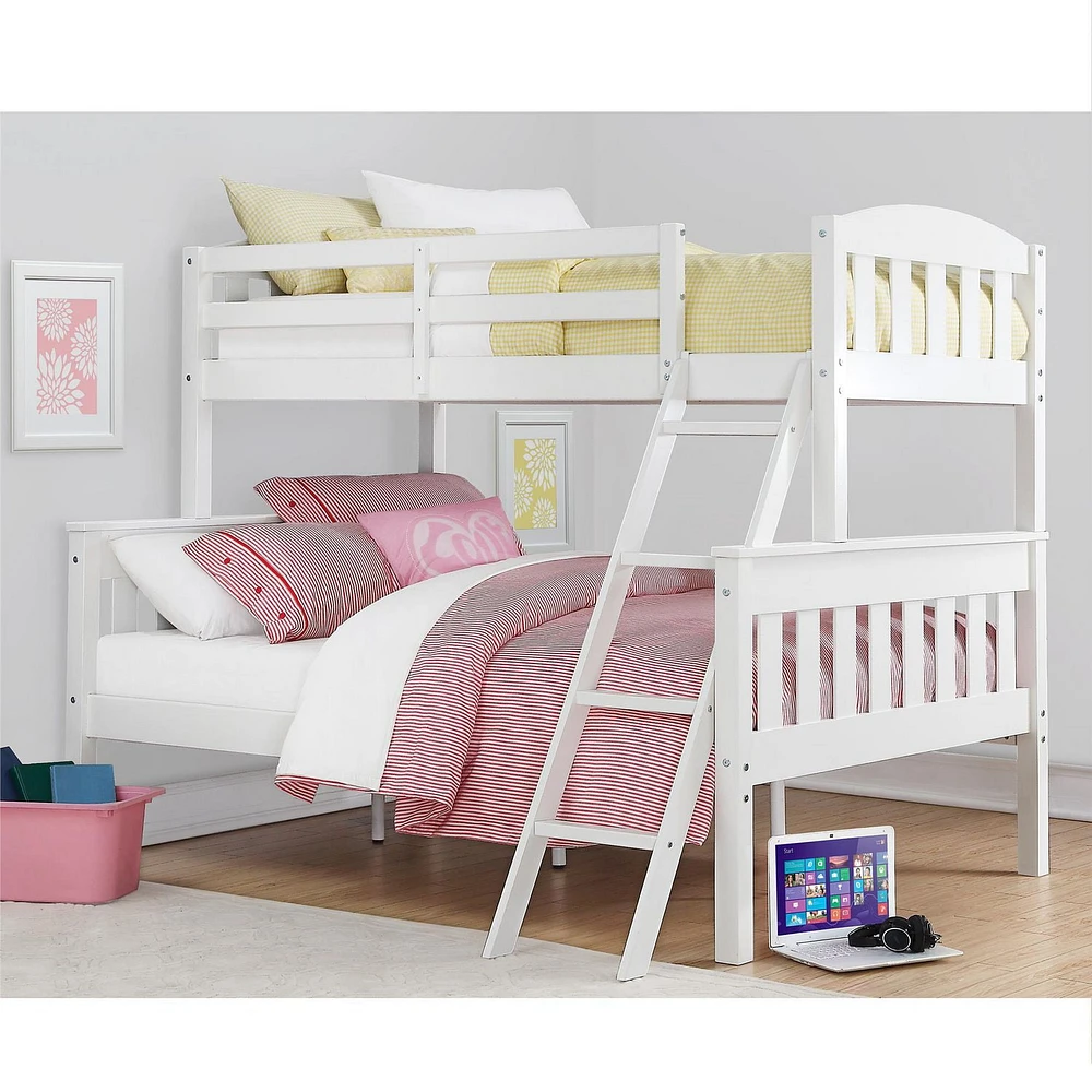 Airlie Twin-Over-Full Bunk Bed with Ladder