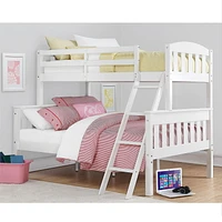 Airlie Twin-Over-Full Bunk Bed with Ladder