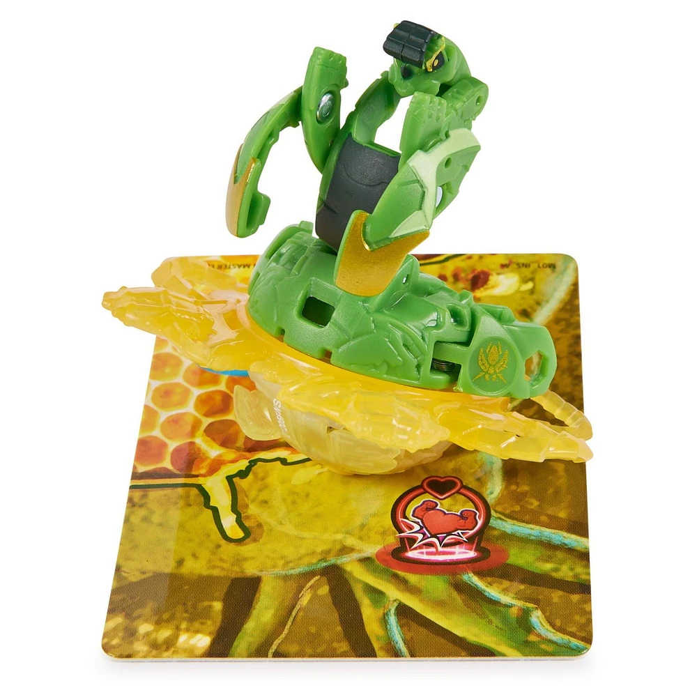 Bakugan, Special Attack Mantid, figurine articulée personnalisable rotative et cartes à collectionner, jouets pour garçons et filles à partir de 6 ans